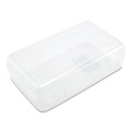 Office Jansan | Advantus 34104 8.5 in. x 5.25 in. x 2.5 in. Pencil Box - Clear image number 0