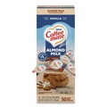 Food Service | Coffee-Mate 12461537 0.38 oz Mini Cups Plant-Based Almond Milk Non-Dairy Liquid Creamer Singles - Natural Vanilla (50/Box) image number 0