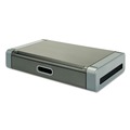 Office Carts & Stands | Kantek MS760 Monitor Riser, 19-in X 11-in X 4-in, Black/gray, Supports 20 Lbs image number 0