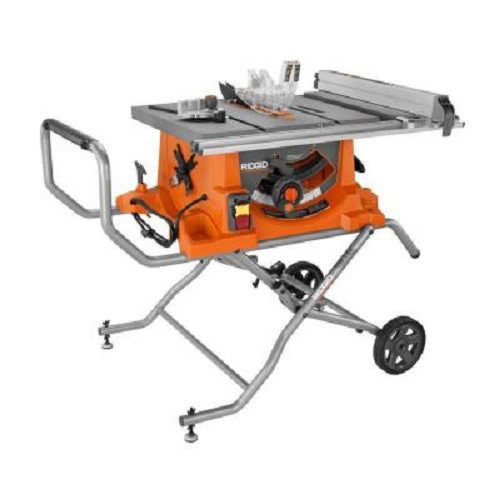 Factory Reconditioned Ridgid ZRR4513 15 Amp 10 in. Portable Table Saw