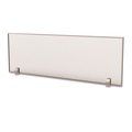  | Linea Italia LITTR721 Trento Line 47.13 in. x 1.75 in. x 15.5 in. Polycarbonate Dividing Panel - Translucent image number 1