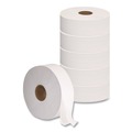 Paper Towels and Napkins | GEN G1513 3.3 in. x 1375 ft. 2-Ply JRT Septic Safe Jumbo Bath Tissue - White (6/Carton) image number 0