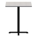 Office Desks & Workstations | Alera ALETTSQ36WG Square Reversible Laminate Table Top - White/Gray image number 0