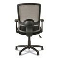  | Alera ALEET4117B Etros Series 18.11 in. to 22.04 in. Seat Height High-Back Swivel/Tilt Chair - Black image number 6