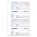 Office Jansan | Adams TCH1185 7 x 2.75 Three-Part Carbonless Casebound (Hard Cover) Money/Rent Receipt Book, 200 Forms Total image number 0