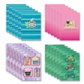 Notebooks & Pads | Roaring Spring 12511 7 in. x 5 in. 80-Sheets 1-Subject Medium/College Rule Lifenotes Wirebound Notebook - Assorted Cover Colors (24/Carton) image number 0