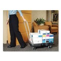 Utility Carts | Rubbermaid Commercial FG440000BLA 20.5 in. x 32.5 in. 250 lbs. Capacity Utility-Duty Home/Office Cart Platform - Black image number 4