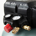 Portable Air Compressors | Metabo HPT EC914SM THE TANK 1.3 HP 6 Gallon Portable Pancake Air Compressor image number 5