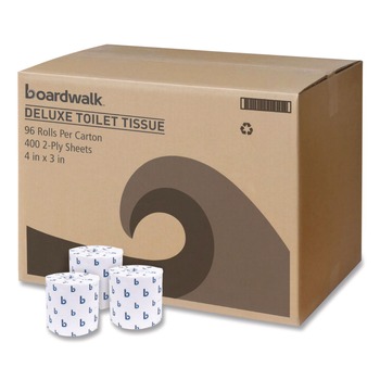 Boardwalk B6144 2-Ply Septic Safe Toilet Tissue - White (96/Carton)