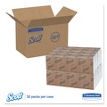Paper Towels and Napkins | Scott 98720 12 in. x 7 in. 1-Ply Low-Fold Dispenser Napkins - White (8000/Carton) image number 2