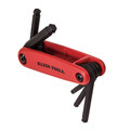 Hex Wrenches | Klein Tools 70572 5-Key Metric Sizes Grip-It Ball End Hex Set image number 1