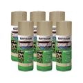 Office Jansan | Rust-Oleum 339004 12 oz. Aerosol Can Camouflage Spray Paint - Flat Sand (6/Carton) image number 0