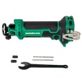 Cut Off Grinders | Metabo HPT M18DYAQ4M 18V MultiVolt Brushless Lithium-Ion Cordless Drywall Cut Out Tool (Tool Only) image number 4