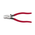 Klein Tools D227-7C 7 in. Spring Loaded Plastic Diagonal Cutting Pliers image number 0
