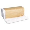 Mothers Day Sale! Save an Extra 10% off your order | General Supply 8115 1-Ply 10.13 in. x 11 in. C-Fold Towels - White (200/Pack, 12 Packs/Carton) image number 3