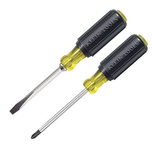 Hand Tool Sets | Klein Tools 85442 2-Piece 1/4 Keystone and #2 Phillips Screwdriver Set image number 0