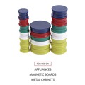 Office Jansan | Universal UNV31251 High-Intensity Circle Magnets - Assorted (30/Pack) image number 9