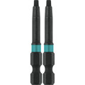 Bits and Bit Sets | Makita A-96702 Makita ImpactX #2 Square Recess 2 in. Power Bit, 2/pk image number 0