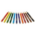 Bulk Savings Pricing 1 | Crayola 684112 3.3 mm 2B Short-Length Colored Pencil Set - Assorted Lead and Barrel Colors (12/Set) image number 8