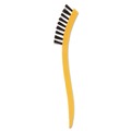 Customer Appreciation Sale - Save up to $60 off | Rubbermaid Commercial FG9B5600BLA 8.5 in. Plastic Bristle Tile and Grout Brush - Yellow image number 1