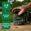 Random Orbital Sanders | Metabo HPT SV1813DAQ4M 18V MultiVolt Lithium-Ion 5 in. Cordless Random Orbit Sander (Tool Only) image number 2