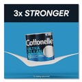 Cleaning Cloths | Cottonelle 55699 Ultra CleanCare 1-Ply Septic Safe Mega Rolls Strong Tissue Toilet Paper - White (36/Carton) image number 8