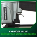 New Year New Savings! Save $25 off $150 | Metabo HPT N5024A2M 1 in. 16 ga. Wide Crown Stapler image number 6