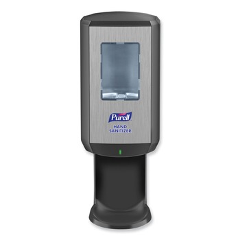 PURELL 6524-01 CS6 5.79 in. x 3.93 in. x 15.64 in. 1,200 mL Hand Sanitizer Dispenser - Graphite (1/Carton)