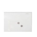  | Universal UNV43202 Frameless 36 in. x 24 in. Magnetic Glass Marker Board - White image number 3