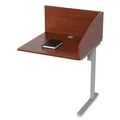 Office Furniture & Lighting | Linea Italia LITSC802CH 31.25 in. x 23.25 in. x 45.25 in. 1-Leg Study Carrell Add On - Cherry image number 0