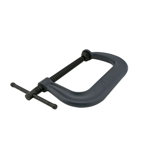 Clamps | Wilton 14284 410, 400 Series C-Clamp, 2 in. - 10-1/8 in. Jaw Opening, 6 in. Throat Depth image number 0