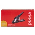Office Jansan | Universal UNV43048 Heavy-Duty 200 Sheet Capacity Stapler - Black/Graphite/Red image number 1