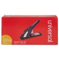  | Universal UNV43048 Heavy-Duty 200 Sheet Capacity Stapler - Black/Graphite/Red image number 1