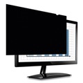 Office Furniture Accessories | Fellowes Mfg Co. 4815001 PrivaScreen 16:9 Blackout Privacy Filter for 27 in. Widescreen LCD - Black image number 2