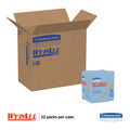  | WypAll 5776 L40 1/4 Fold 12.5 in. x 12 in. Wiper - Blue (56/Box, 12 Boxes/Carton) image number 1