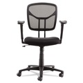 Office Jansan | OIF OIFMT4818 17.72 in. - 22.24 in. Seat Height Swivel/Tilt Mesh Task Chair with Adjustable Arms Supports Up to 250 lbs. - Black image number 3