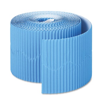 Pacon 2.25 in. x 50 ft. Bordette Decorative Border - Brite Blue (1-Roll)