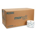  | Morcon Paper M2000 1-Ply Small Core Septic-Safe Bath Tissue - White (2000 Sheets/Roll, 24 Rolls/Carton) image number 3