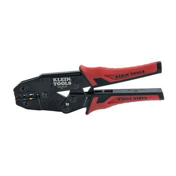  | Klein Tools 3005CR Ratcheting Insulated Terminal Crimper for 10 to 22 AWG Wire