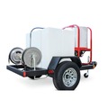 Pressure Washers | Pressure-Pro T185SKH/SK40004HH Dirt Laser Series 3000 PSI 5 GPM Belt Drive AR Pump 479cc Vanguard Hot Water Gas Pressure Washer image number 2