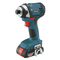 Impact Drivers | Factory Reconditioned Bosch IDS181-02-RT 18V Compact Tough 1/4 in. Hex Impact Driver with 2 HC SlimPack Batteries image number 0