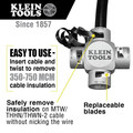 Cable and Wire Cutters | Klein Tools 21050 750 - 350 MCM Large Cable Stripper image number 1