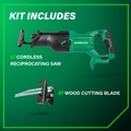 New Year New Savings! Save $25 off $150 | Metabo HPT CR18DBQ4M 18V MultiVolt Lithium-Ion Cordless Reciprocating Saw (Tool Only) image number 2