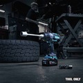 Impact Wrenches | Makita GWT03Z 40V MAX XGT Brushless Lithium-Ion 1/2 in. Square Drive Cordless 4‑Speed High‑Torque Impact Wrench with Detent Anvil (Tool Only) image number 9