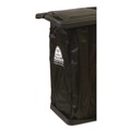 Office Furniture Accessories | Nexstep Commercial Products 96980 Premier Janitor Cart, 2 Shelves, Plastic, 18.25 x 44.5 x 38, Black image number 3