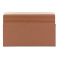 Office Jansan | Smead 73210 3-1/2 in. Expansion Easy Grip Pockets - Legal, Redrope (25/Box) image number 2