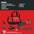 Oscillating Tools | Factory Reconditioned Craftsman CMCE501D1R V20 Lithium-Ion Cordless Oscillating Tool Kit (2 Ah) image number 1