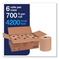 Paper Towels and Napkins | Tork 290088 7.7 in. x 700 ft. Matic Hardwound Roll Towel - Natural (6/Carton) image number 2