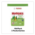 Cleaning & Janitorial Supplies | Huggies 31816 Natural Care 3.88 in. x 6.6 in. 1-Ply Sensitive Baby Wipes - Unscented White (552/Carton) image number 2