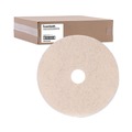 Cleaning & Janitorial Accessories | Boardwalk BWK4020NHE 20 in. Diameter Natural Hog Hair Burnishing Floor Pads - Tan (5/Carton) image number 1